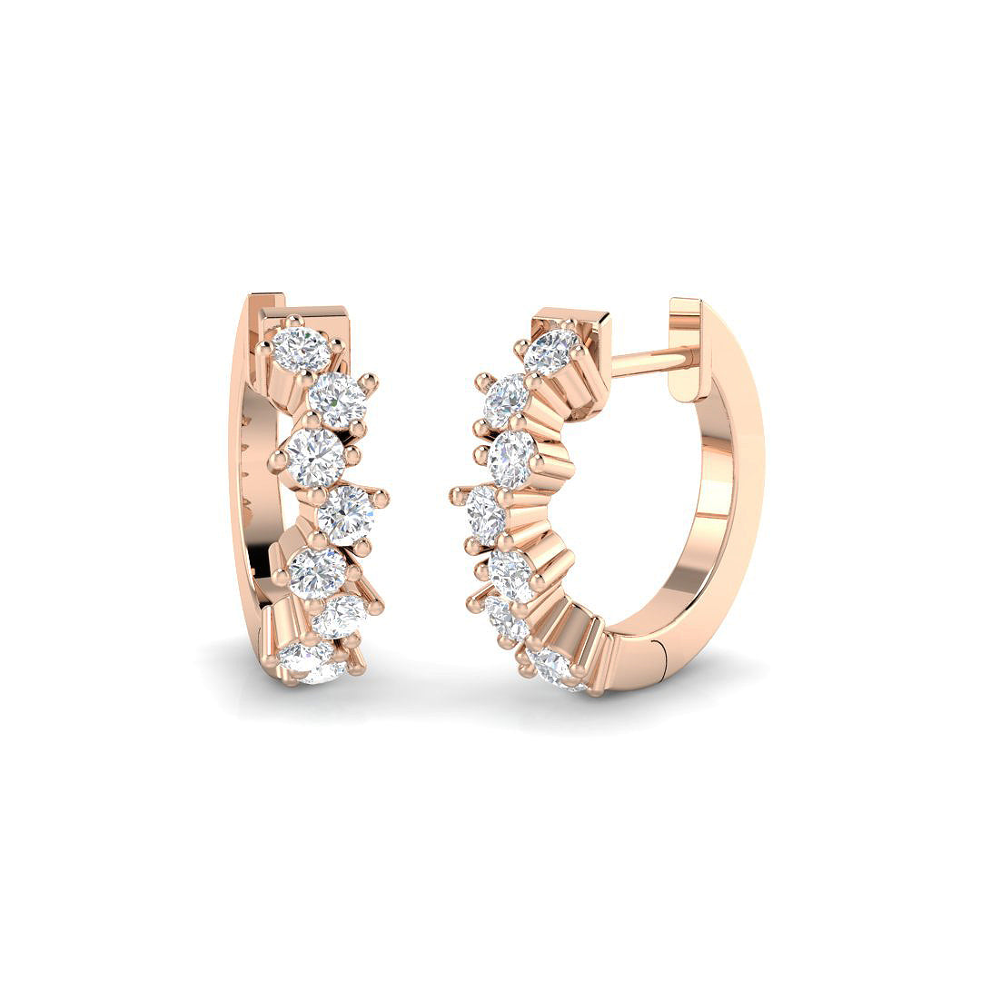 SE6962 — Earrings - 9k Rose Gold