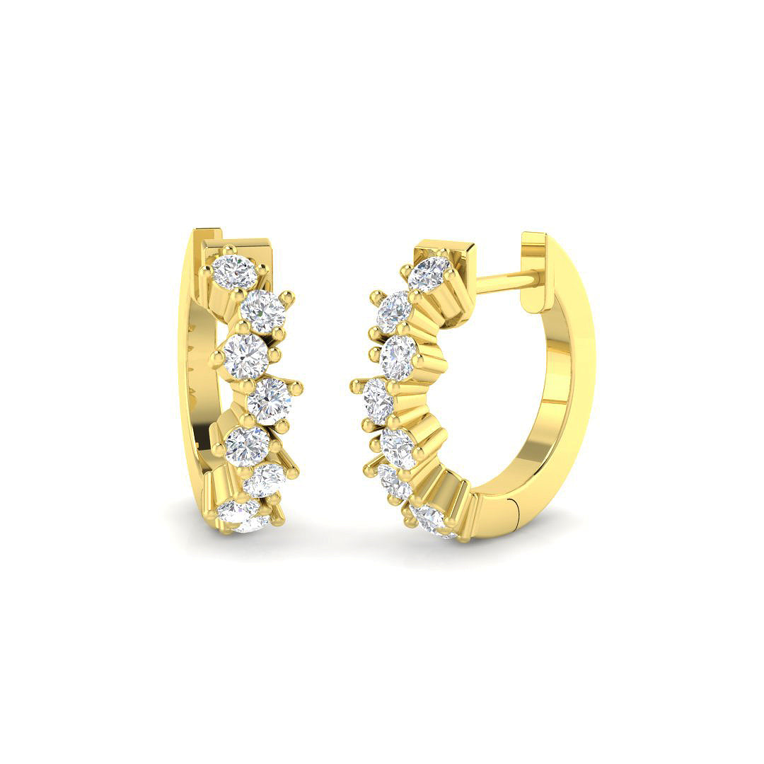 SE6962 — Earrings - 9k Yellow Gold