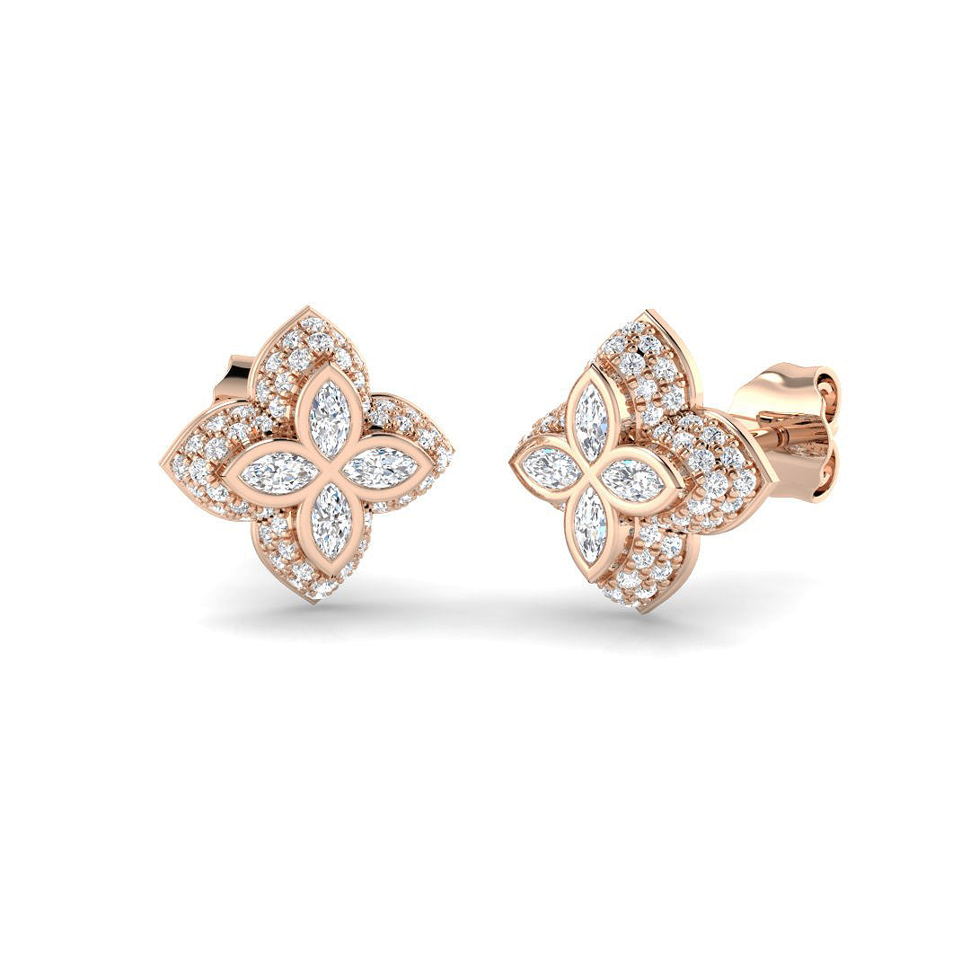 SE6963 — Earrings - 9k Rose Gold