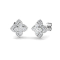 SE6963 — Earrings - 9k White Gold