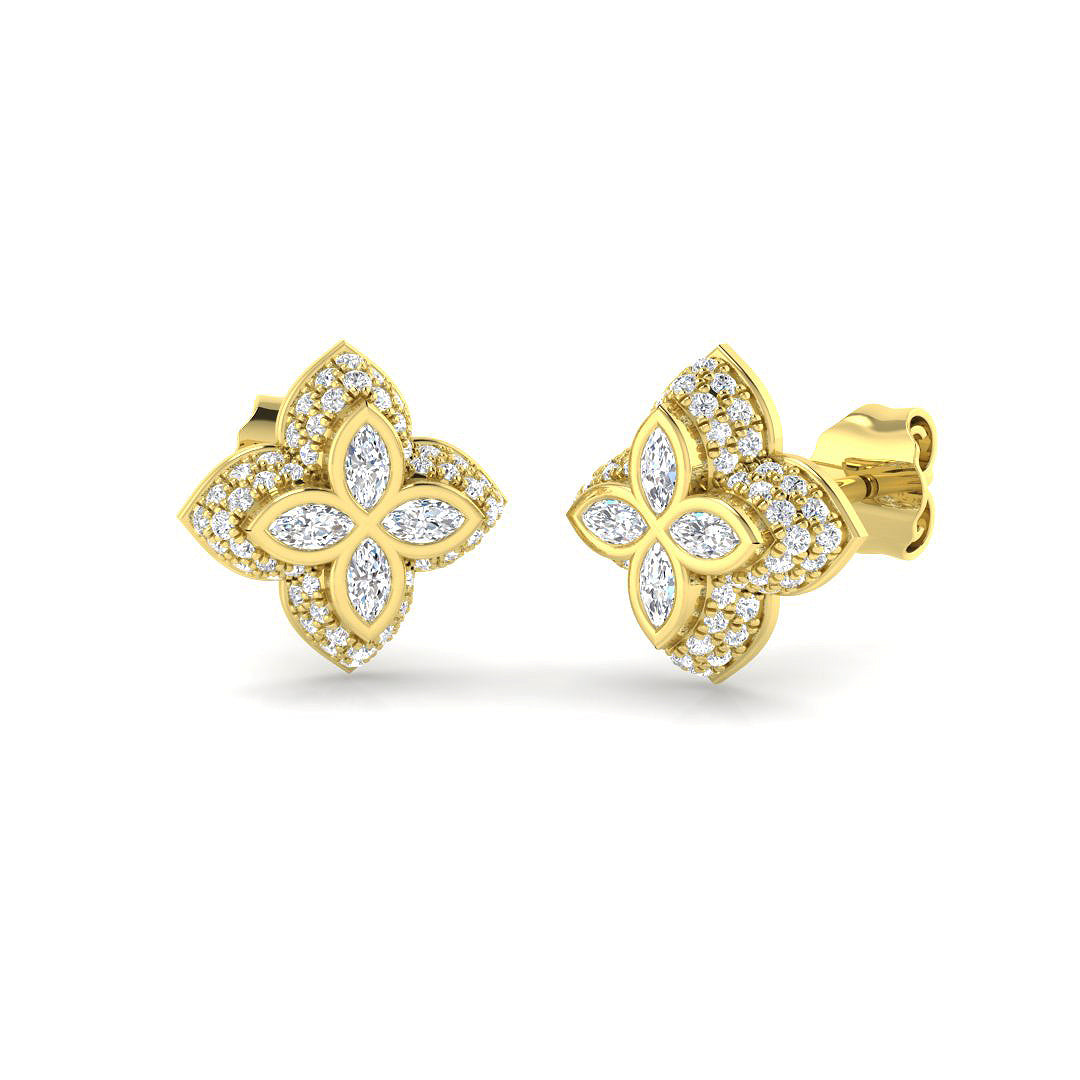 SE6963 — Earrings - 9k Yellow Gold