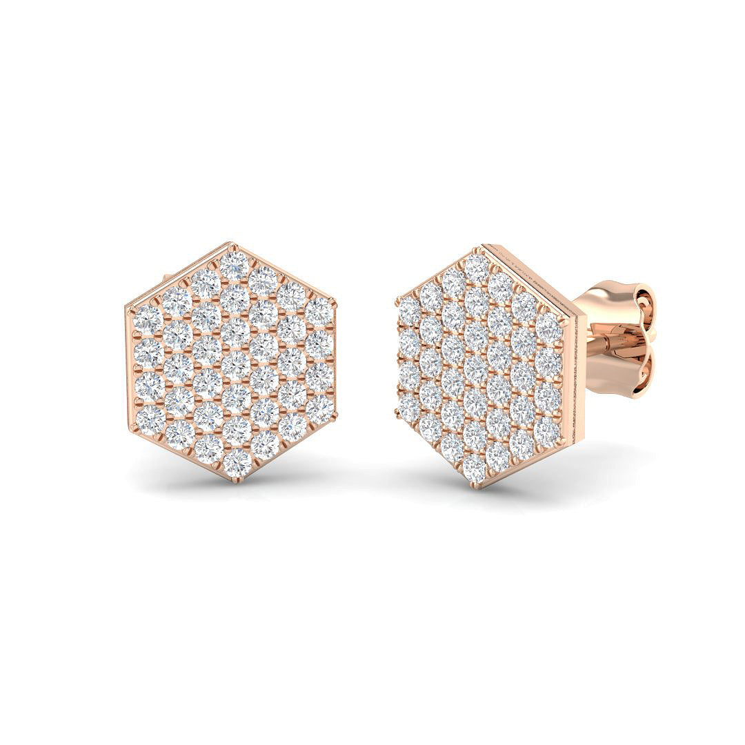 SE6968 — Earrings - 9k Rose Gold