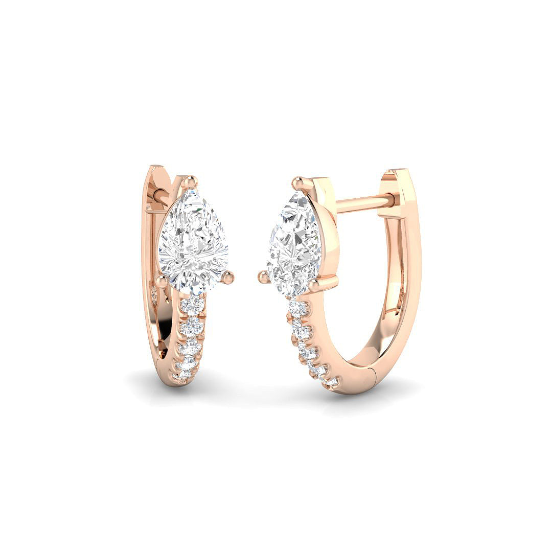 SE6973 — Earrings - 9k Rose Gold