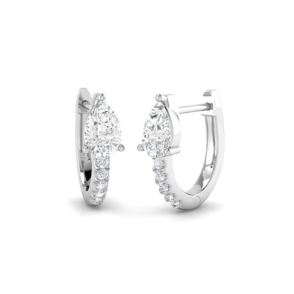 SE6973 — Earrings - 9k White Gold