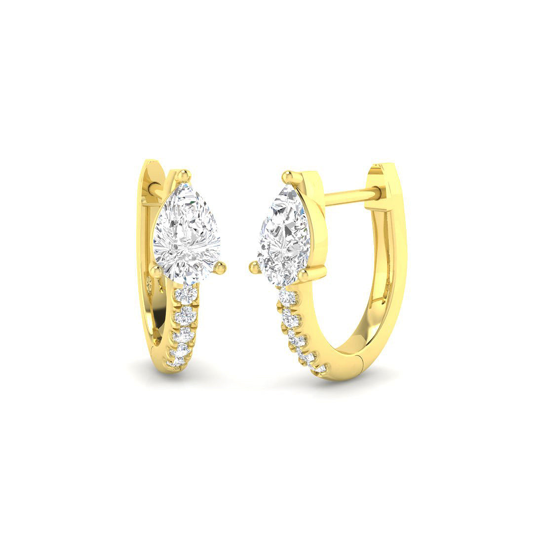SE6973 — Earrings - 9k Yellow Gold