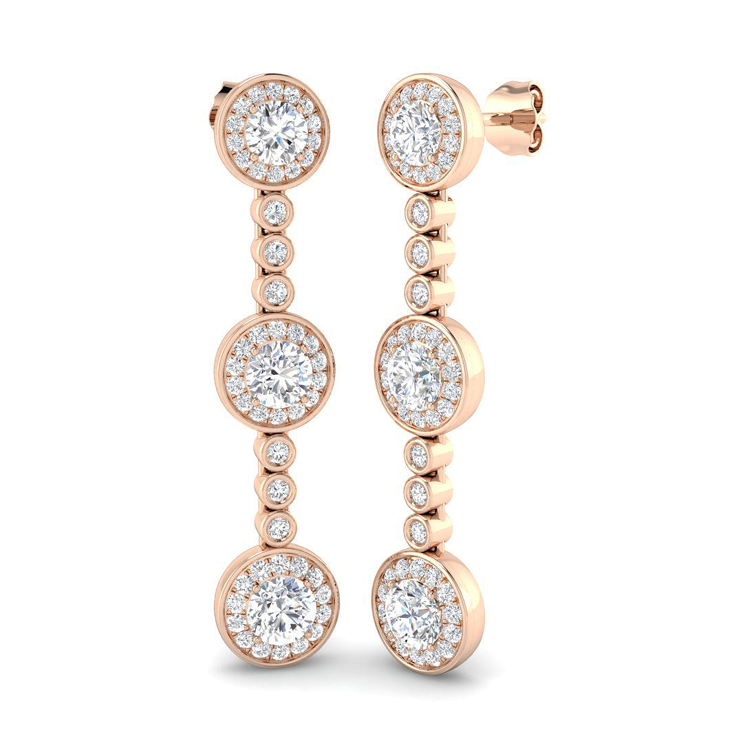 SE6975 — Earrings - 9k Rose Gold