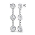 SE6975 — Earrings - 9k White Gold