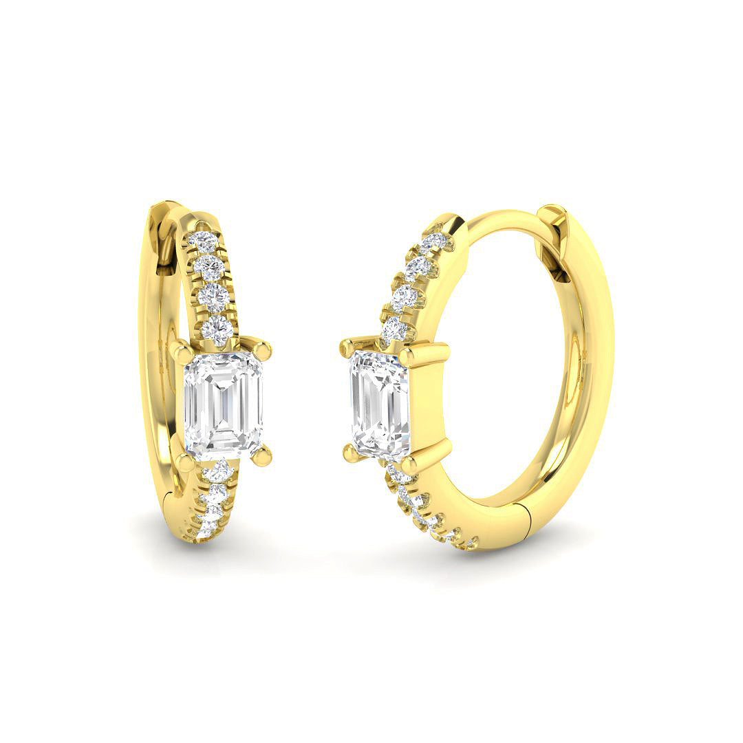 SE6976 — Earrings - 9k Yellow Gold