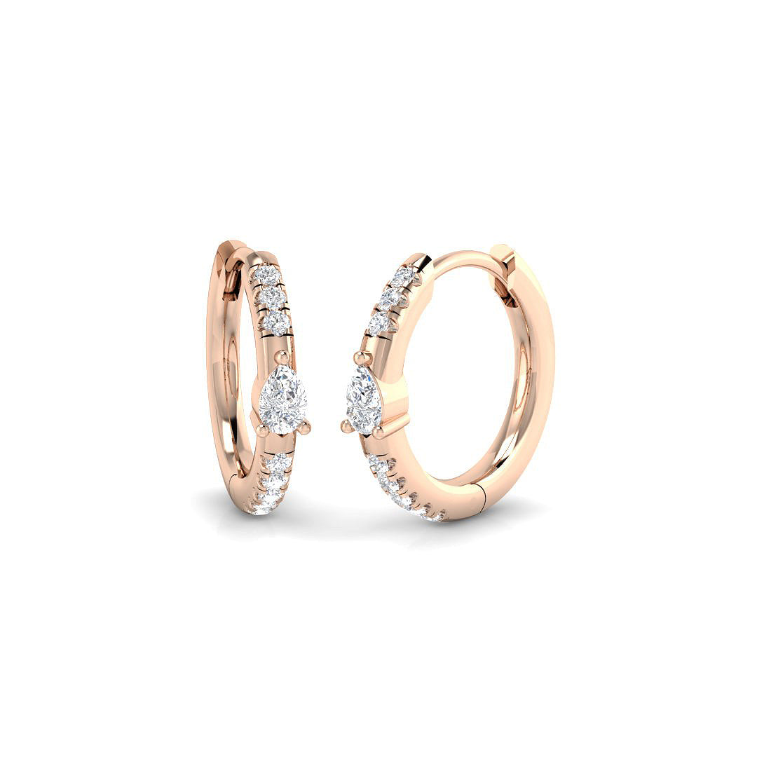 SE6978 — Earrings - 9k Rose Gold