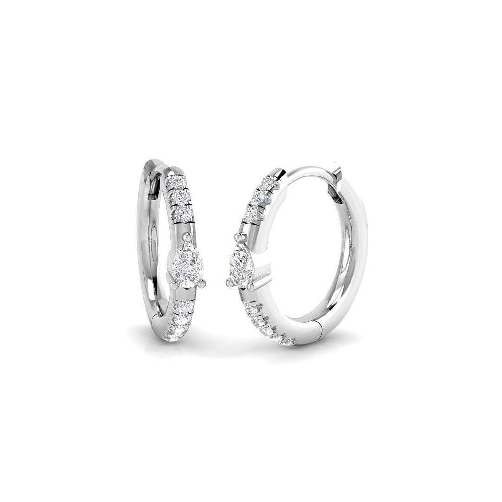 SE6978 — Earrings - 9k White Gold