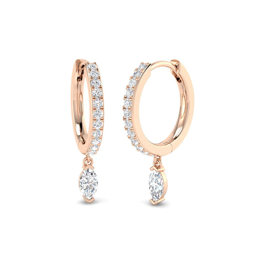 SE6979 — Earrings - 9k Rose Gold