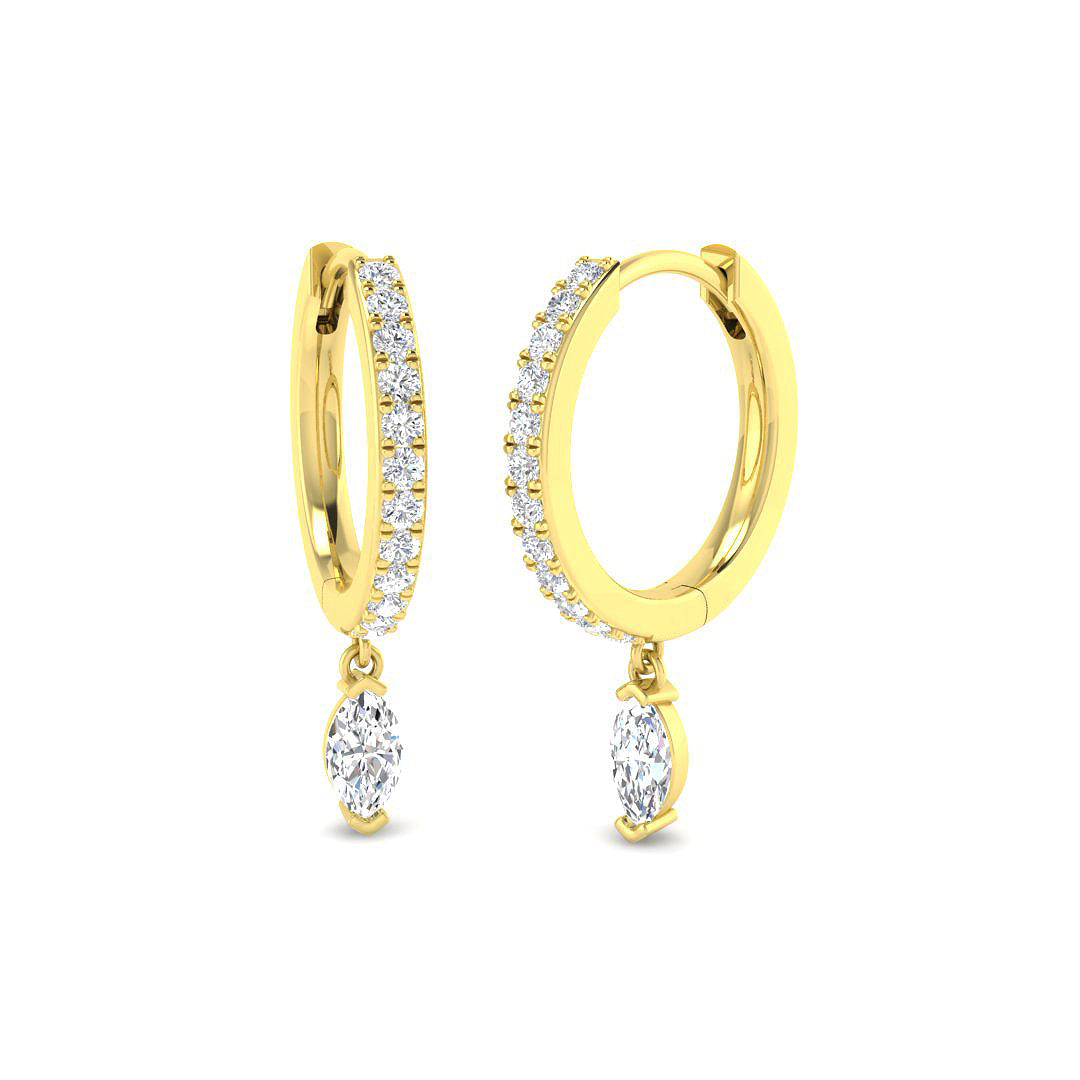 SE6979 — Earrings - 9k Yellow Gold