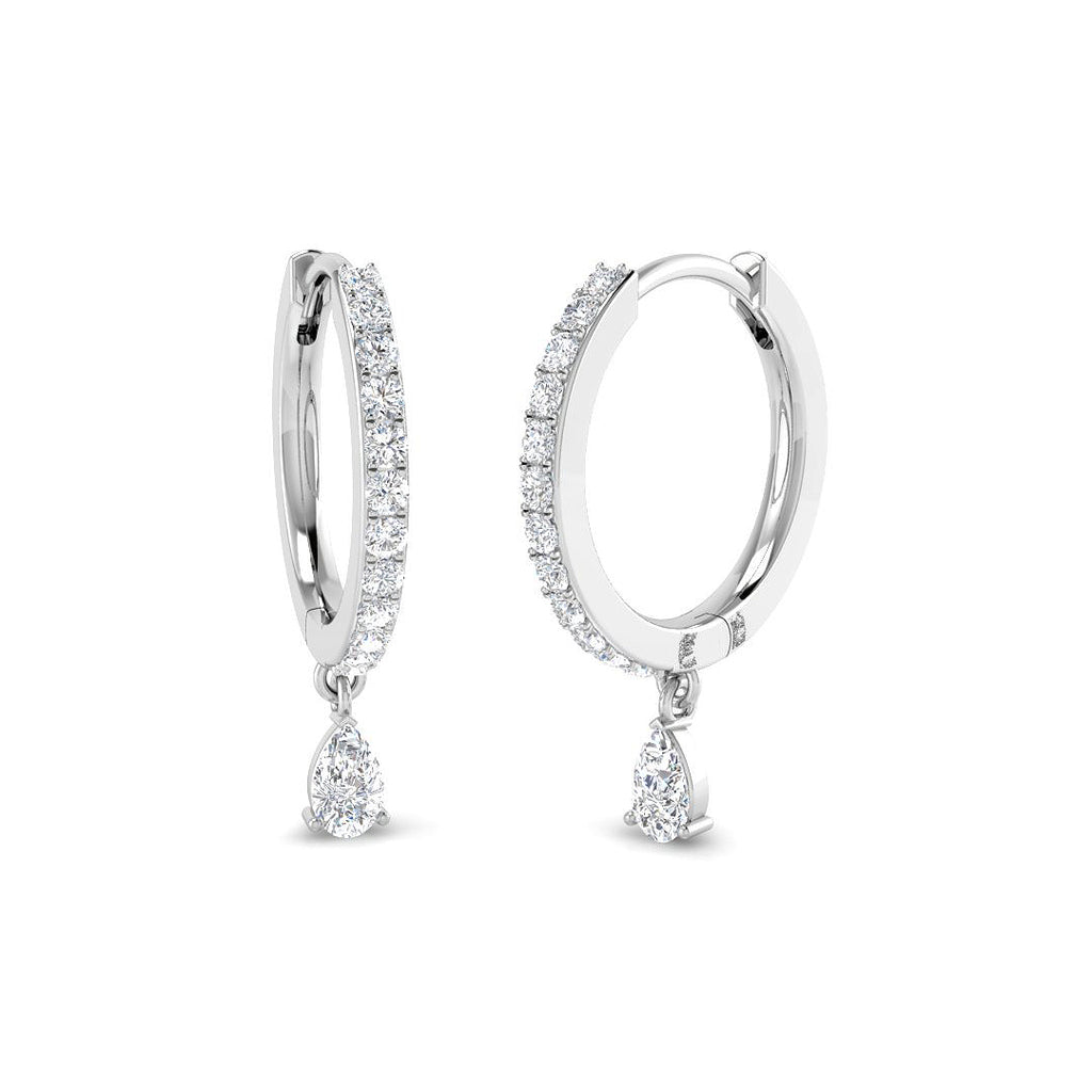 SE6980 — Earrings - 9k White Gold