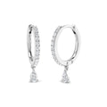 SE6980 — Earrings - 9k White Gold