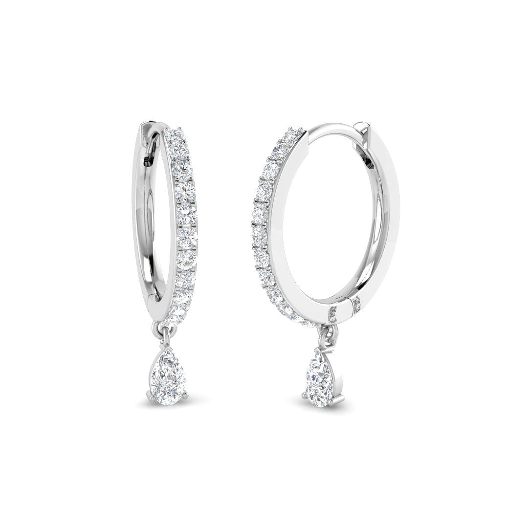 SE6980 — Earrings - 9k White Gold