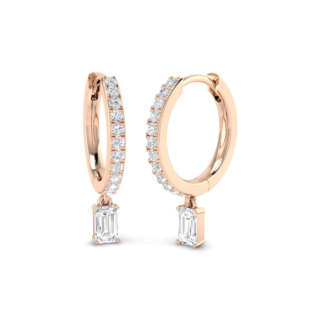 SE6981 — Earrings - 9k Rose Gold