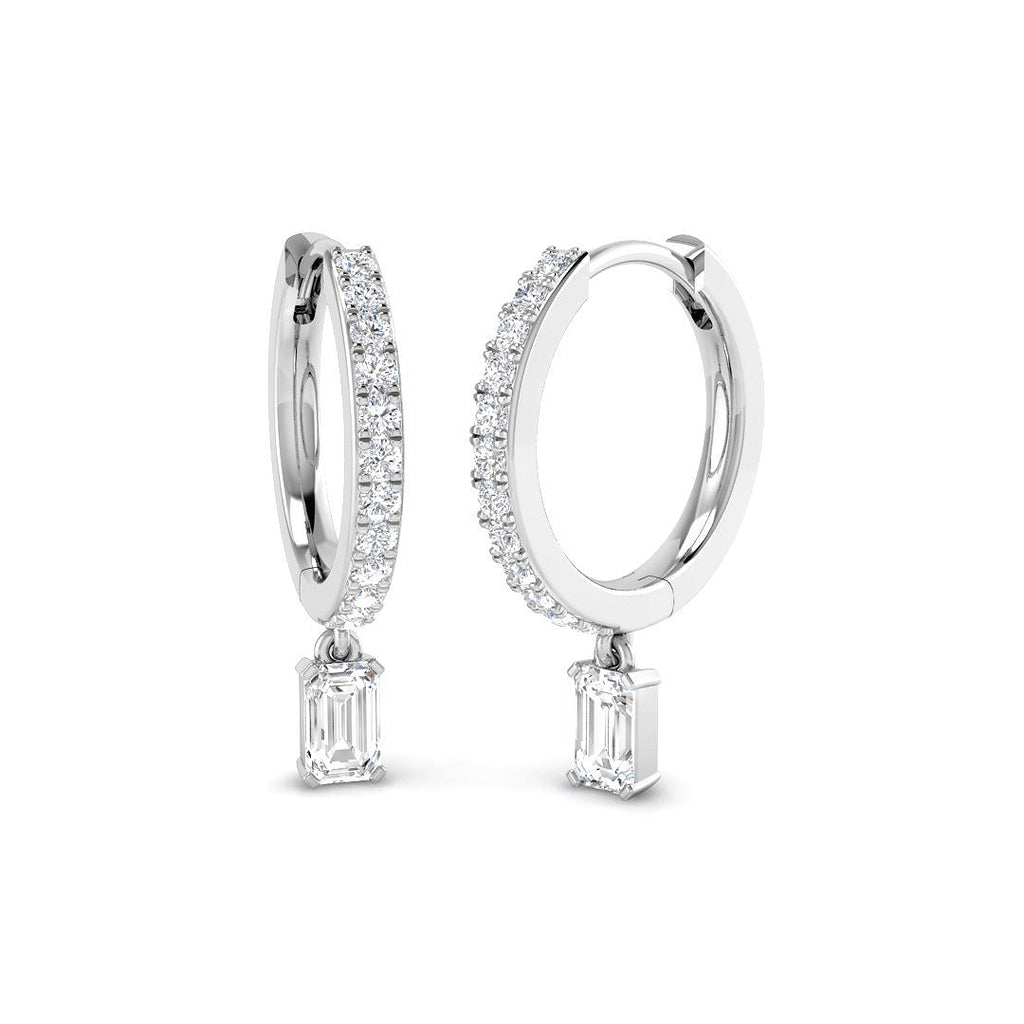 SE6981 — Earrings - 9k White Gold
