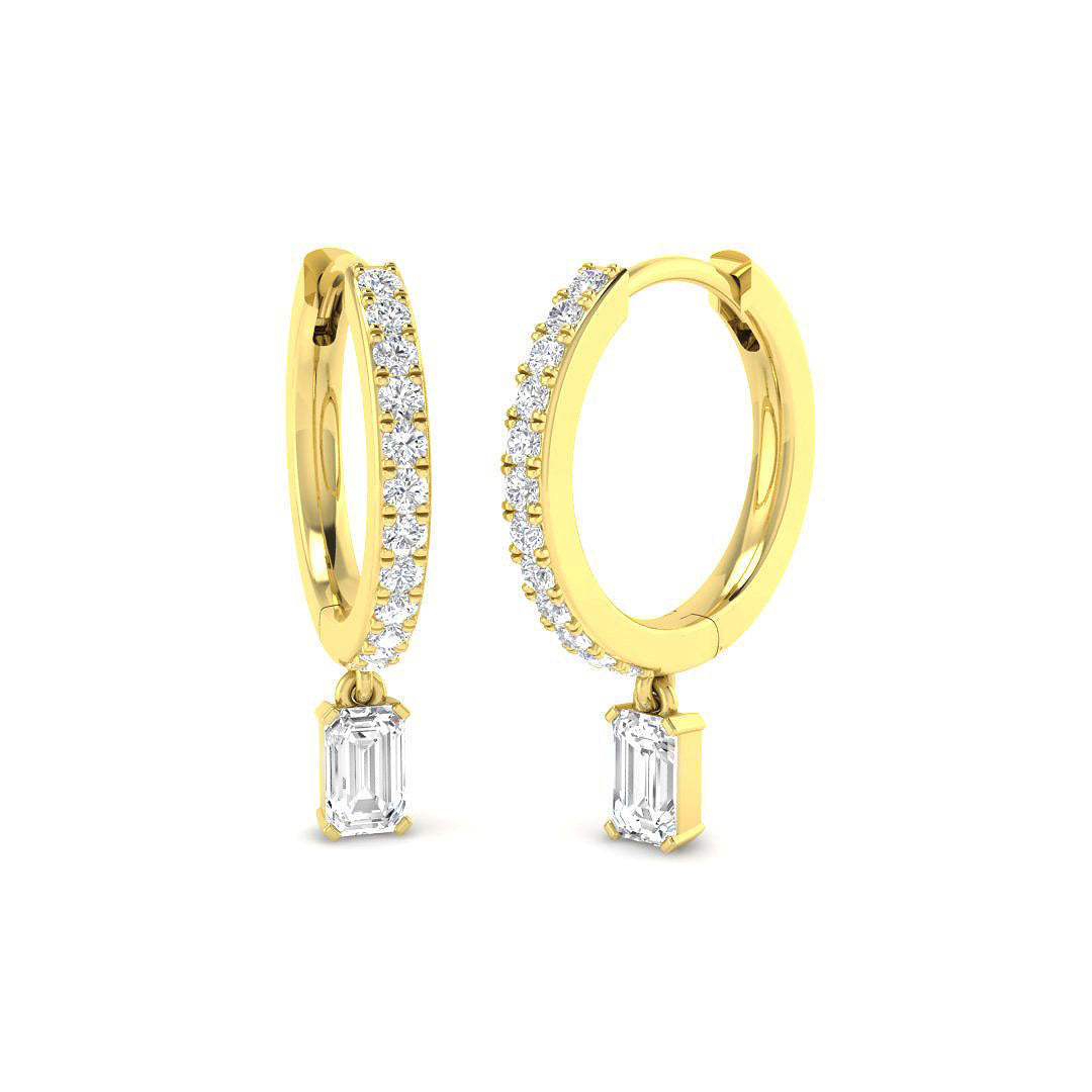 SE6981 — Earrings - 9k Yellow Gold