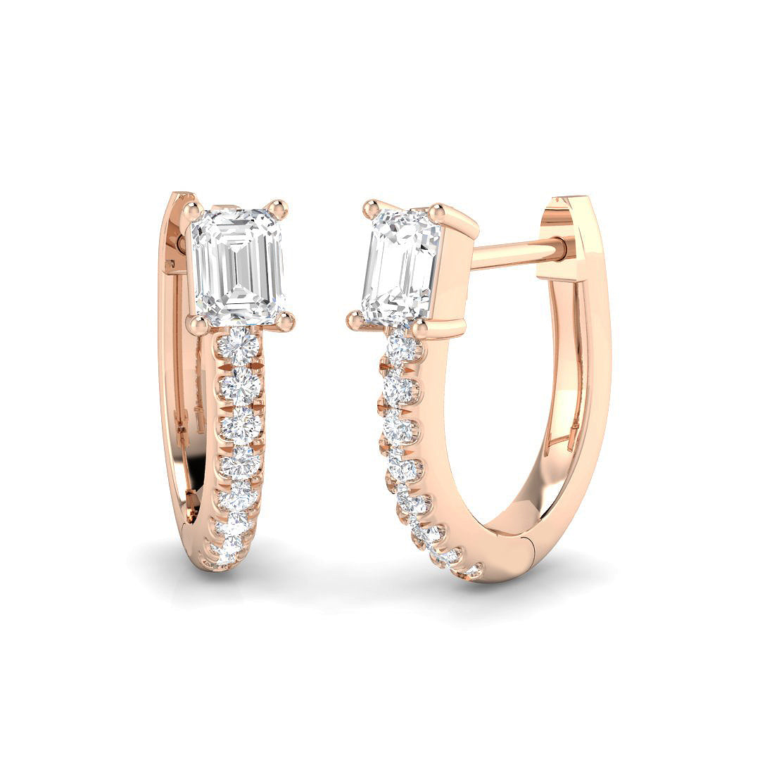 SE6982 — Earrings - 9k Rose Gold