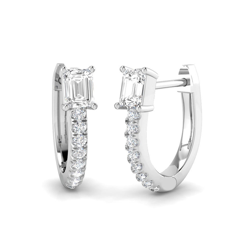 SE6982 — Earrings - 9k White Gold