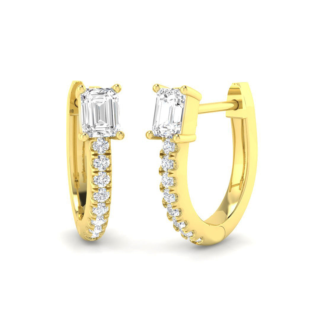 SE6982 — Earrings - 9k Yellow Gold