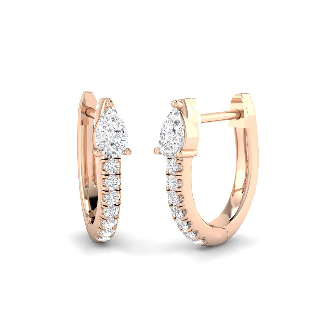 SE6983 — Earrings - 9k Rose Gold