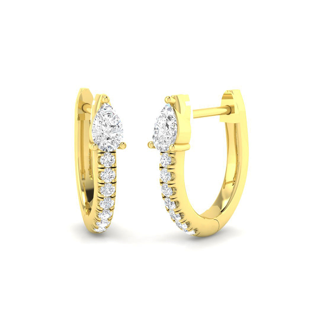 SE6983 — Earrings - 9k Yellow Gold