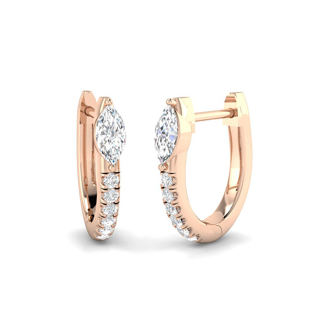 SE6984 — Earrings - 9k Rose Gold