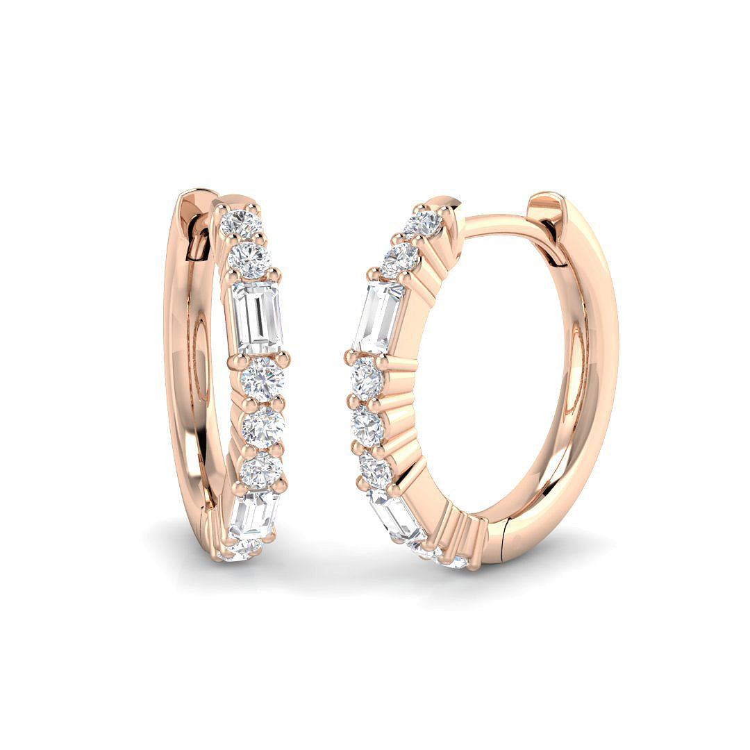 SE6985 — Earrings - 9k Rose Gold