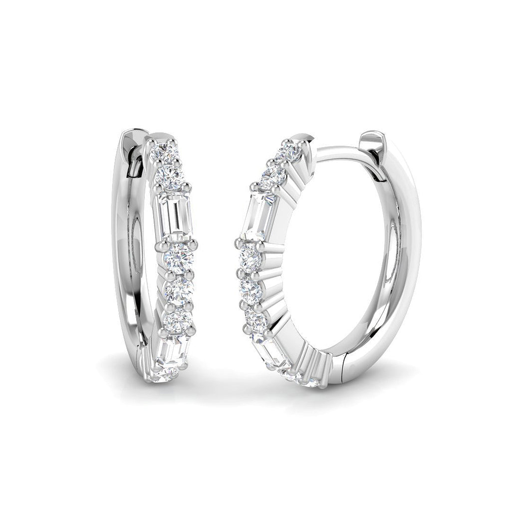 SE6985 — Earrings - 9k White Gold