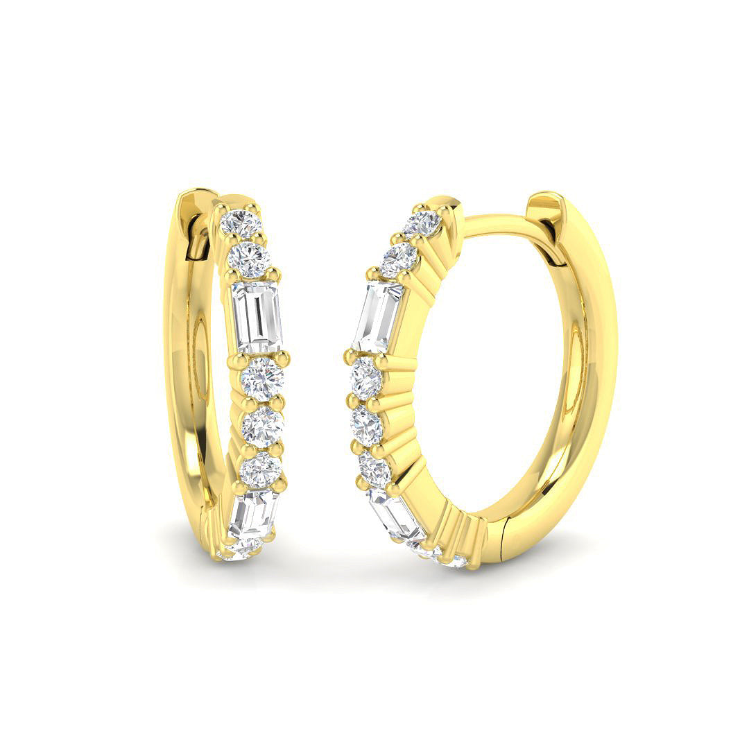 SE6985 — Earrings - 9k Yellow Gold