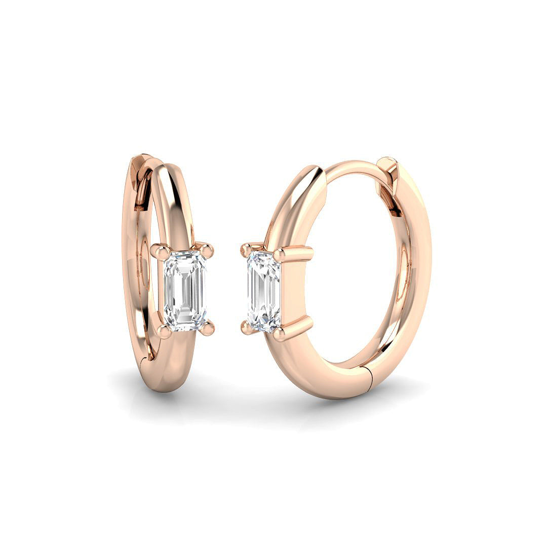 SE6988 — Earrings - 9k Rose Gold