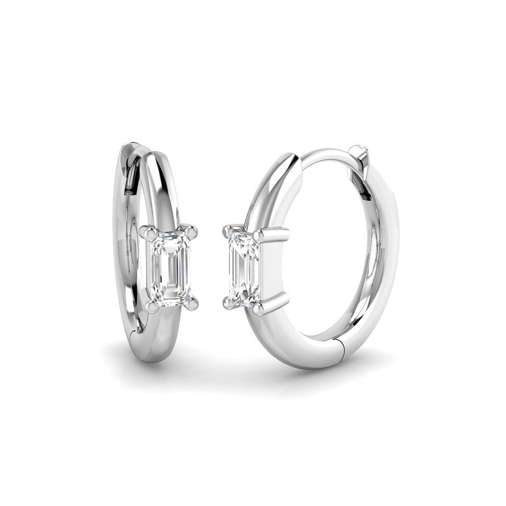 SE6988 — Earrings - 9k White Gold