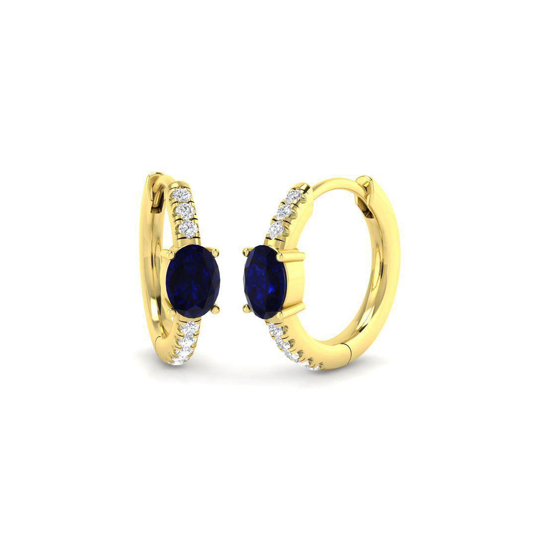 SE6990 — Earrings - 9k Yellow Gold
