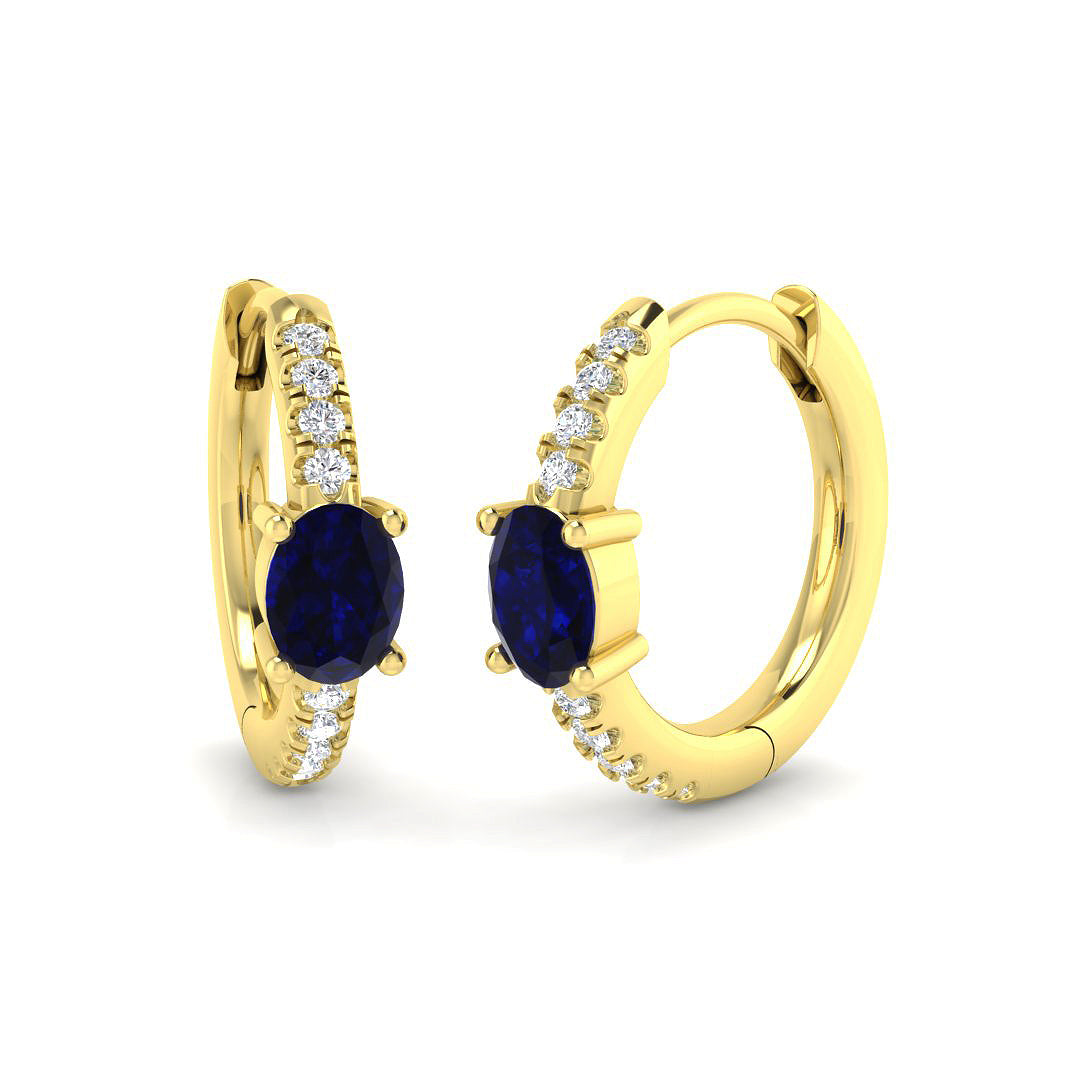 SE6992 — Earrings - 9k Yellow Gold