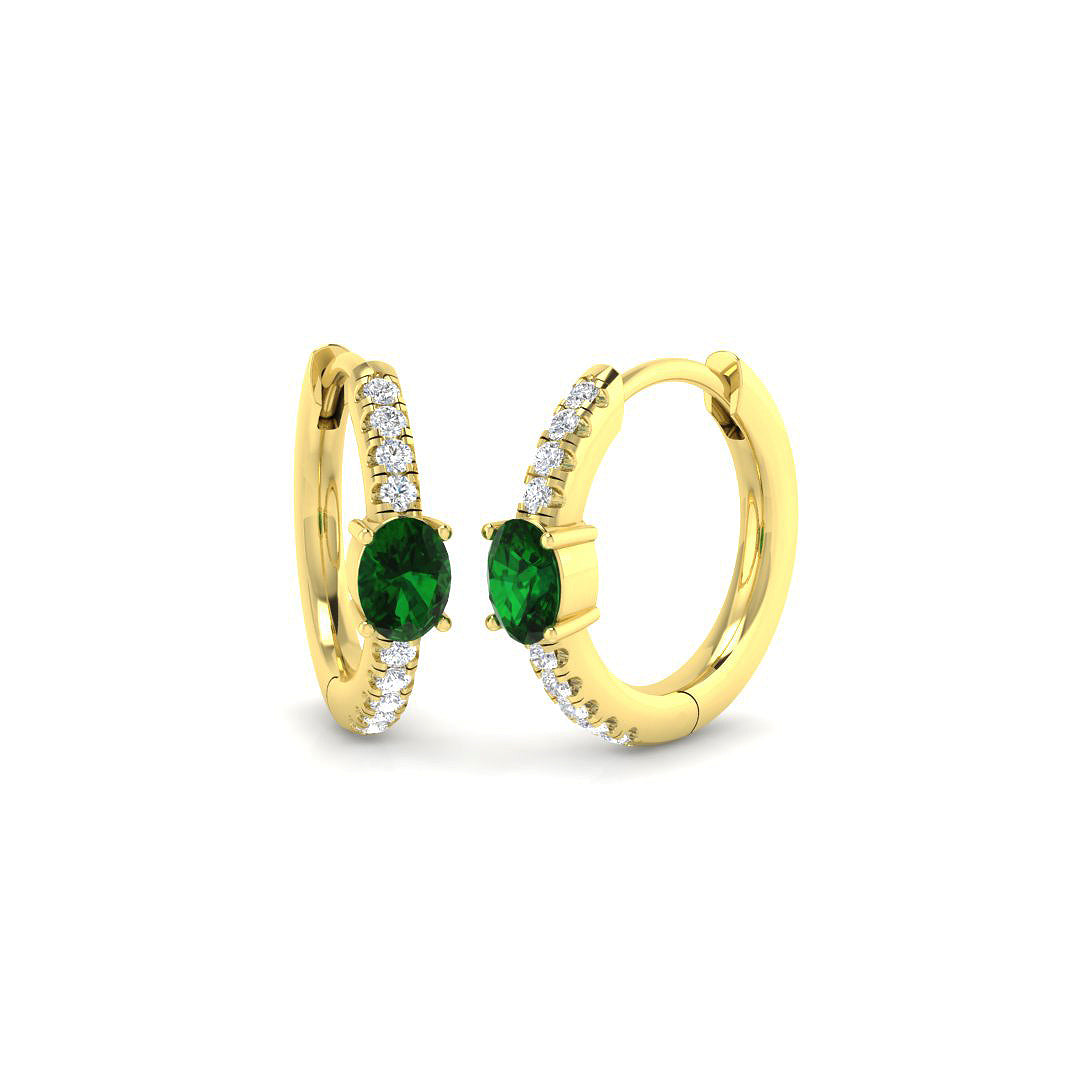 SE6993 — Earrings - 9k Yellow Gold