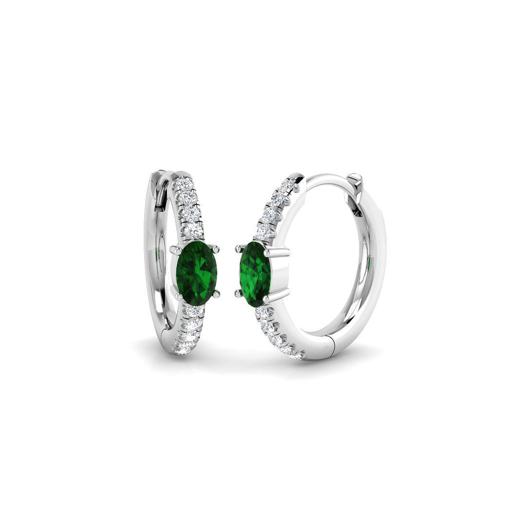 SE6994 — Earrings - 9k White Gold