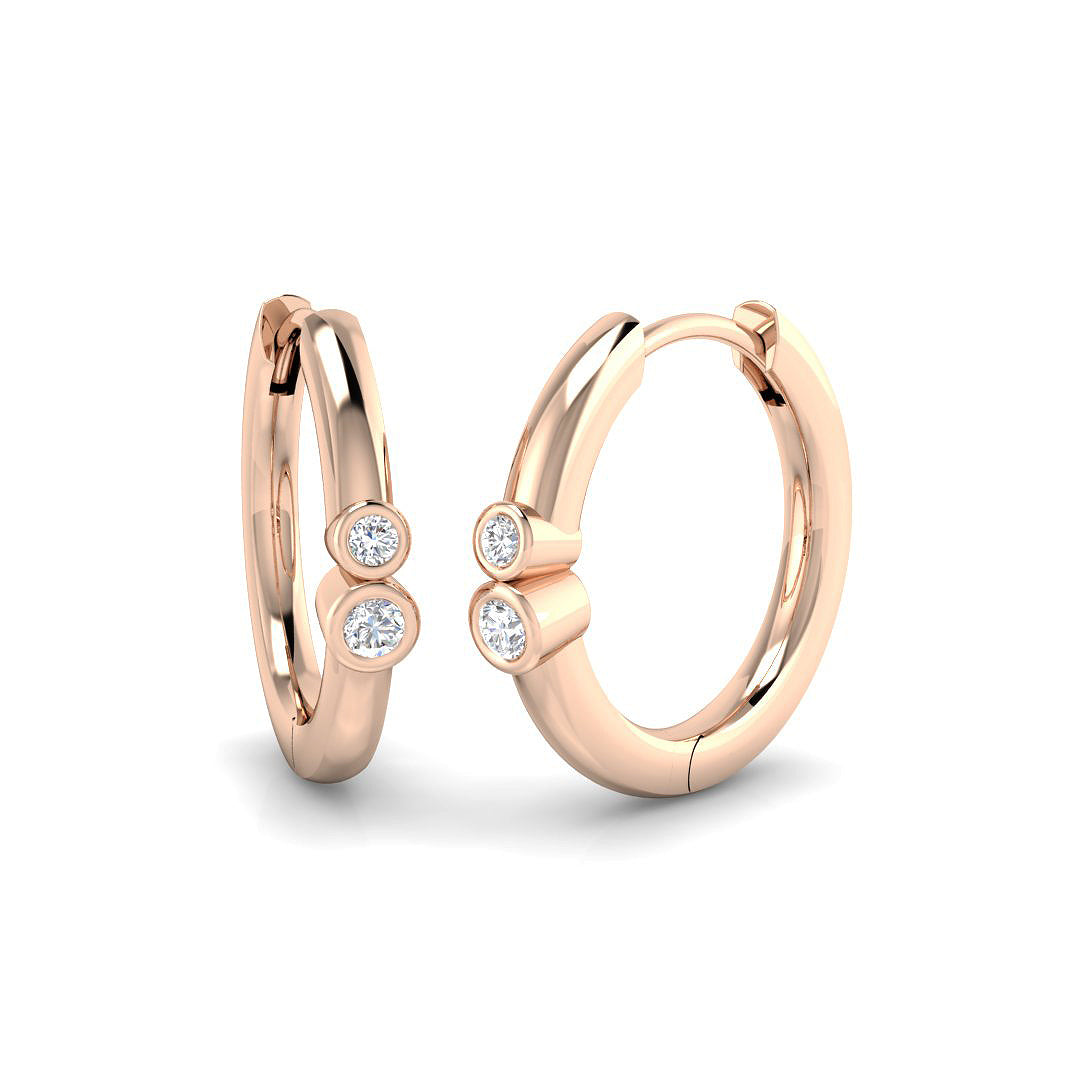 SE6996 — Earrings - 9k Rose Gold