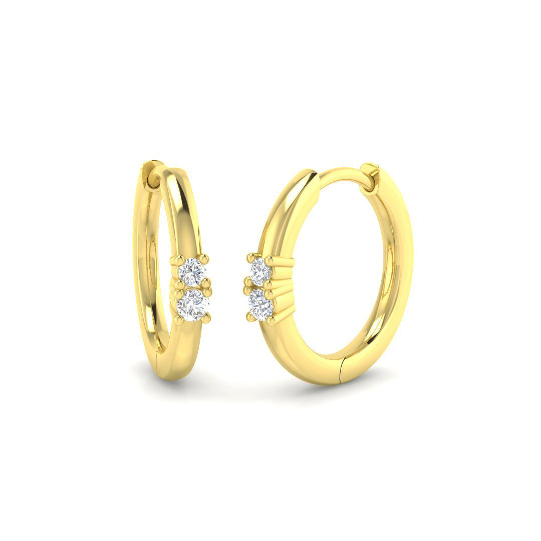 SE6997 — Earrings - 9k Yellow Gold