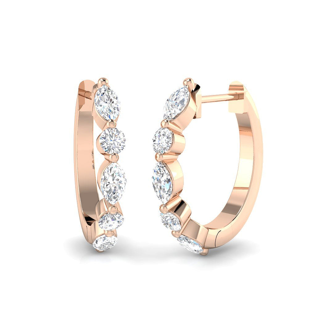 SE6998 — Earrings - 9k Rose Gold