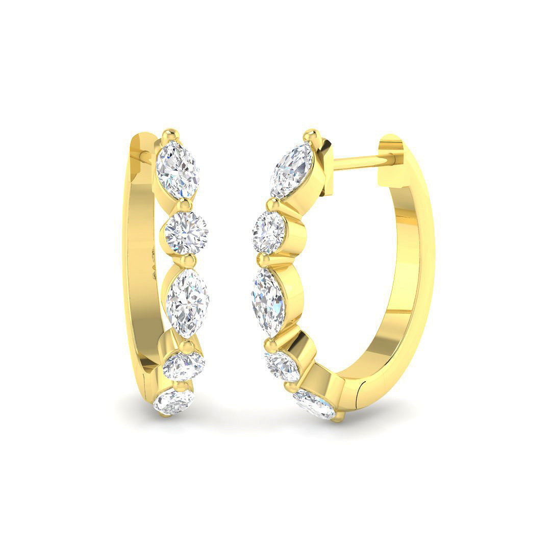 SE6998 — Earrings - 9k Yellow Gold