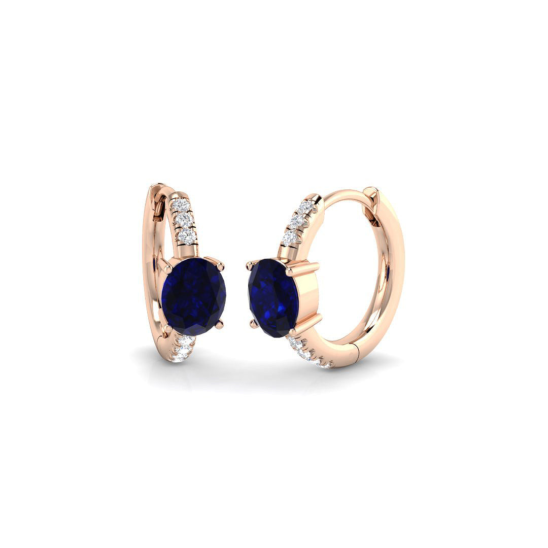 SE7000 — Earrings - 9k Rose Gold