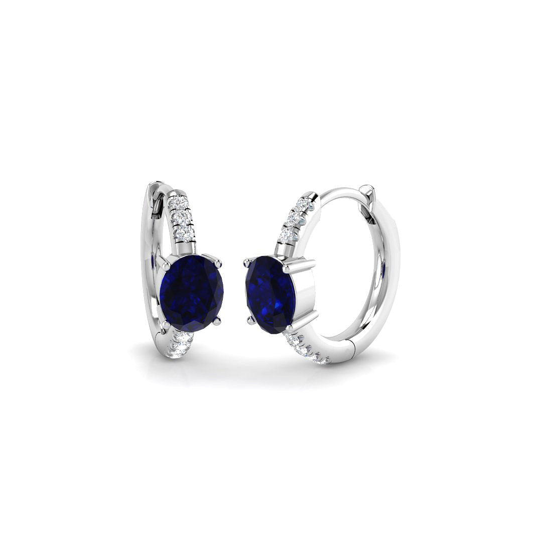 SE7000 — Earrings - 18k White Gold
