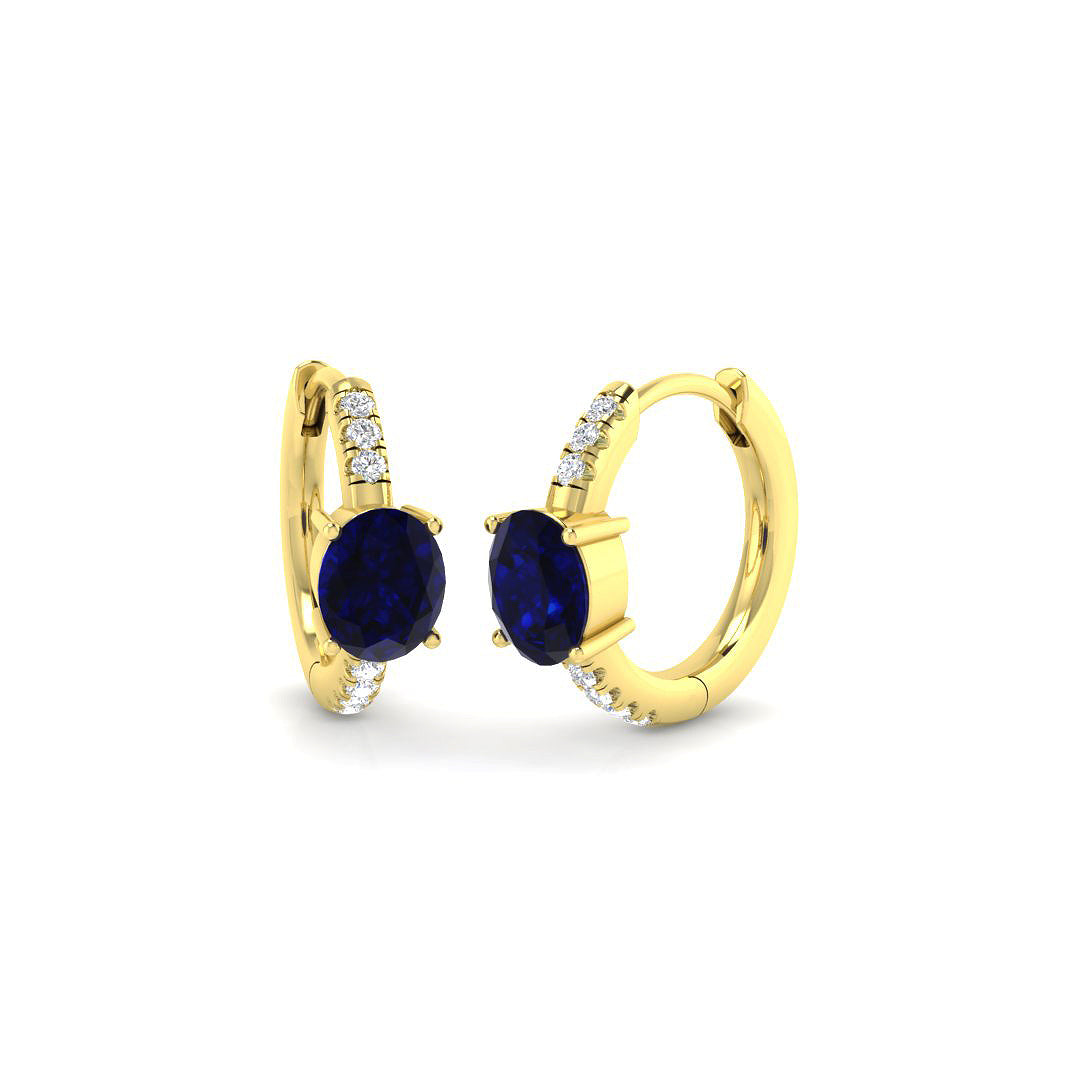 SE7000 — Earrings - 18k Yellow Gold