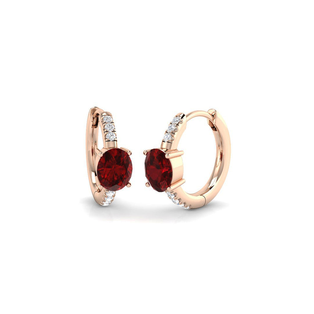 SE7000 — Earrings - 9k Rose Gold