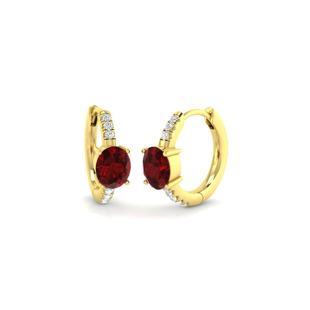 SE7000 — Earrings - 9k Yellow Gold