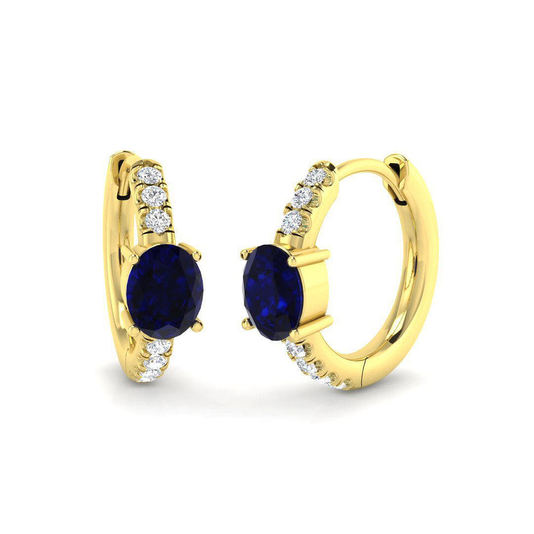 SE7001 — Earrings - 18k Yellow Gold