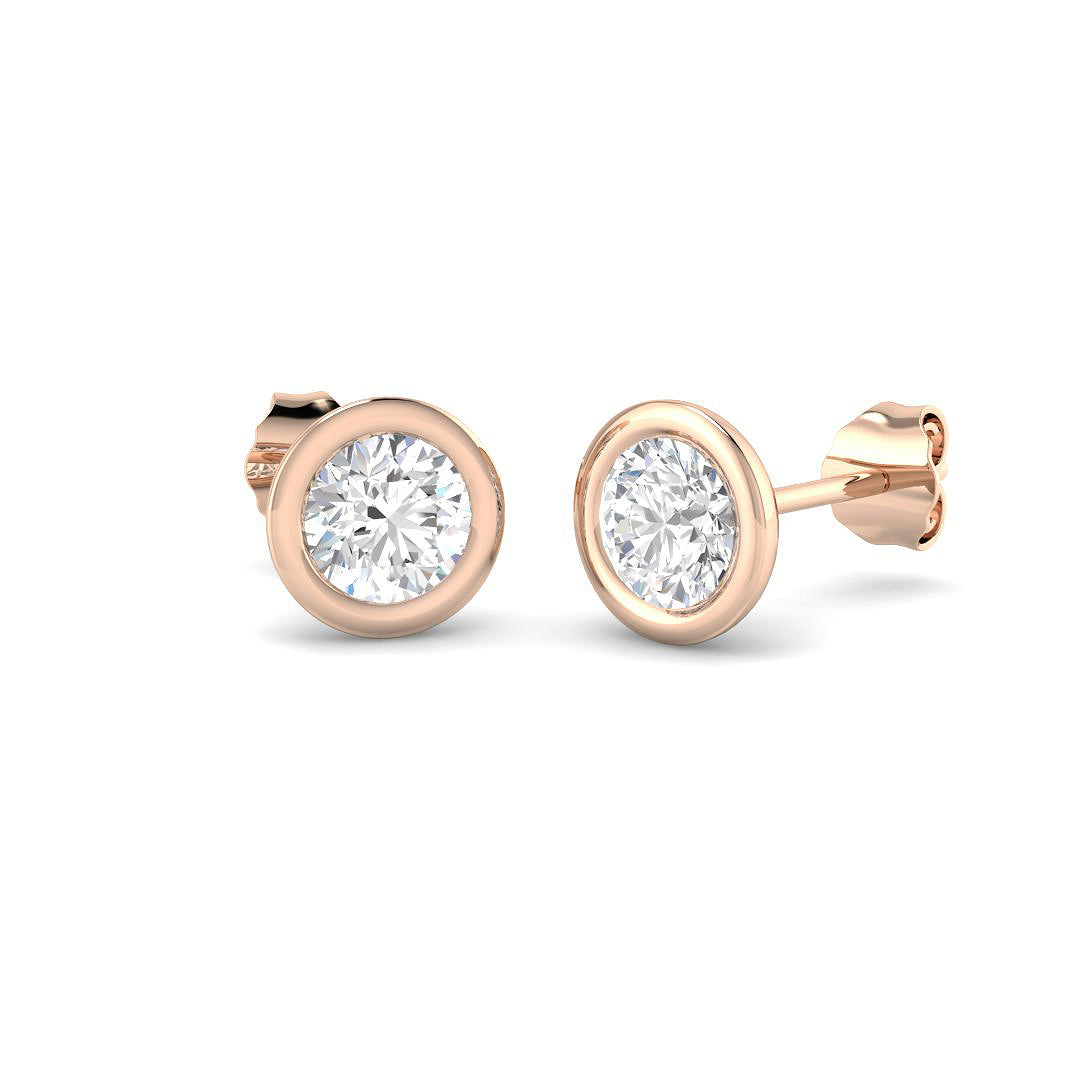 SE7004 — Earrings - 9k Rose Gold