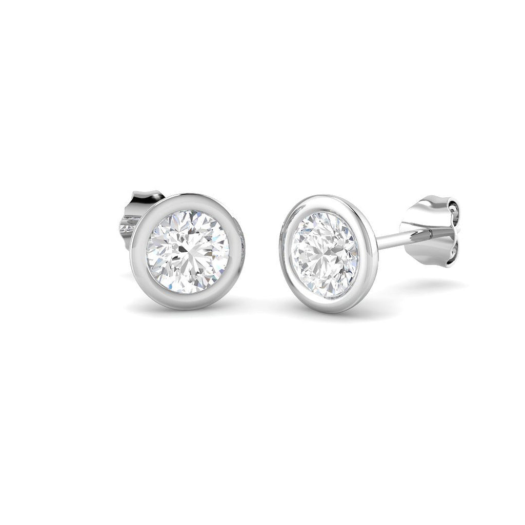 SE7004 — Earrings - 9k White Gold