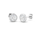 SE7004 — Earrings - 9k White Gold